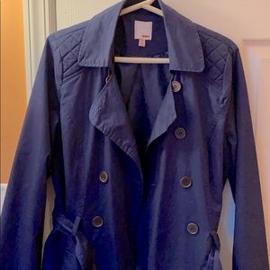 Women’s navy blue double breast jacket